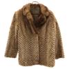Fur Coat 13 Brown Women Used