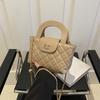 Chic Small Square Pu Bag For Women Fashionable For Spring Summer 2024 Daily Use