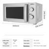 Weili 20L Compact Mechanical Turntable Microwave Oven