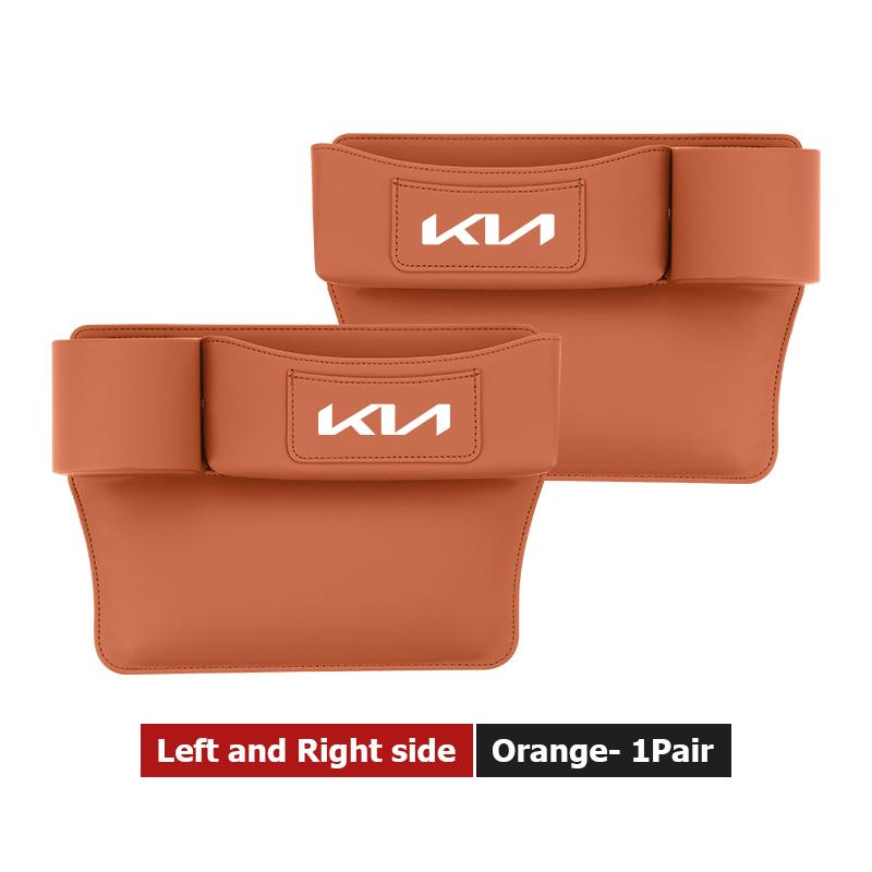 LQFH2 For KIA Car Door Side Seat Gap Storage Box Cup Holder Interior Accessories Rio K5 K2 Sportage Ceed Sorento Picanto Stinger Soul