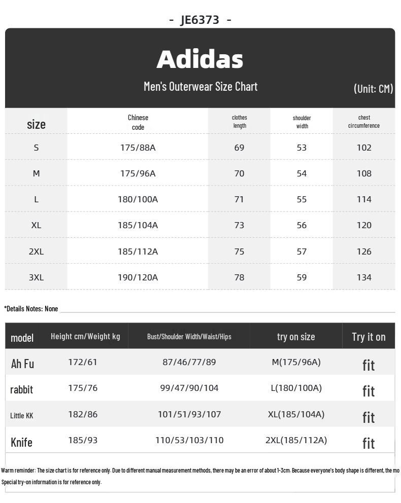 Adidas Men's 3-Stripes Crewneck Sweatshirt JE6373