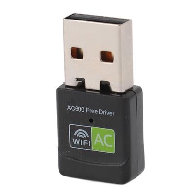USB WiFi адаптер для ПК 600 Мбит/с 2,4 ГГц 5 ГГц двухдиапазонный беспроводной сетевой трансивер поддержка режима точки доступа USB
