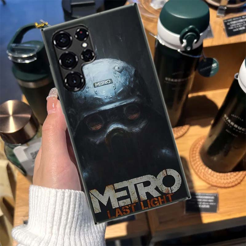 Metro 2033 Чехлы Чехол для телефона для Samsung Galaxy S26 Ultra S25 Edge S24 S23 FE S21 Plus S20 S22 Чехол ТПУ Капа Оболочка Ударопрочный Pa