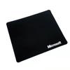 Черный резиновый коврик для игровой мыши — тонкий, небольшой коврик для стола, идеально подходит для рекламных акций и подарков
