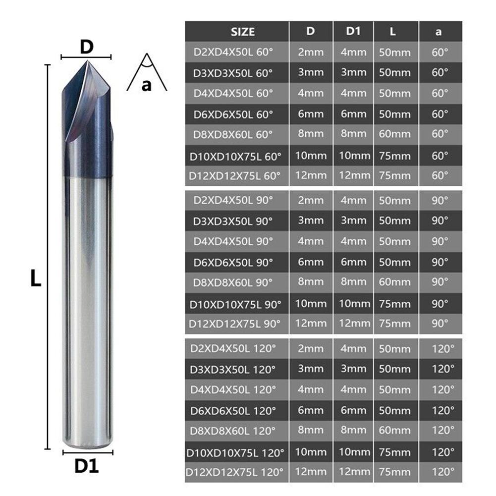 Концевая фреза с 3 канавками, твердосплавный фрезерный станок с углом 90 градусов, инженерный инструмент