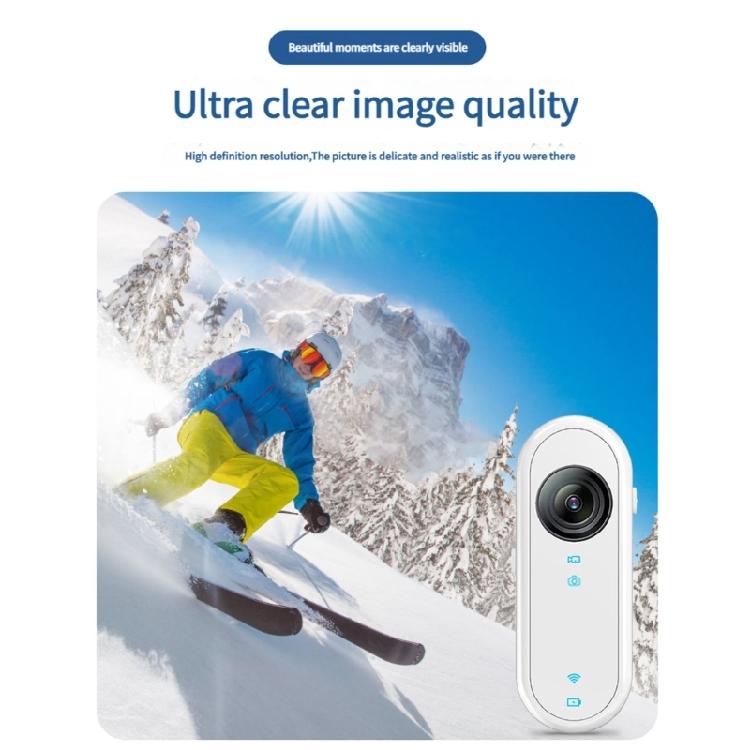 Action Camera Adventure Camera Magnetic Attachment 1080P Recording 600mah Battery for Cycling Adventure