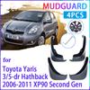 Автомобильные брызговики для Toyota Yaris Vitz 2006 ~ 2011 XP90 2007 2008 2009 2010 брызговики крылья брызговики авто