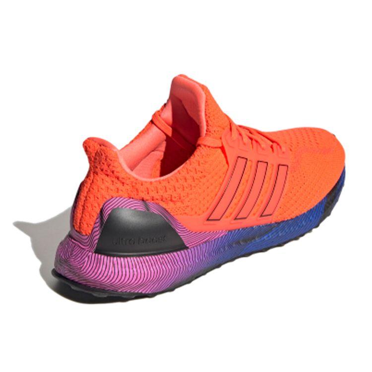 Adidas Мужские кроссовки UltraBoost 5.0 DNA Topography красные солнечно-красные королевско-синие GW4927