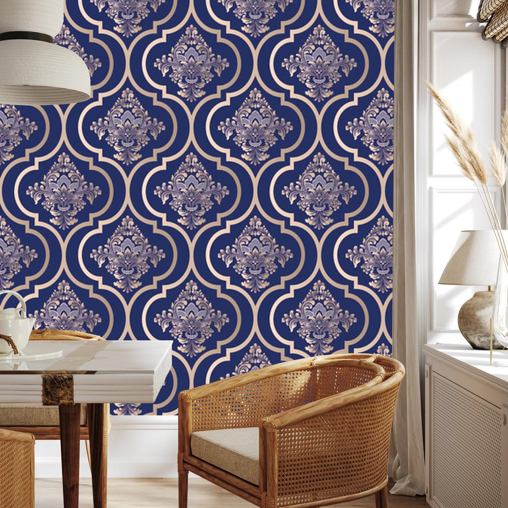 Ornaments wallpaper for living room and bedroom 50x1000