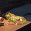 Animal Sculpture Lion Statue Collectible Tabletop Ornament Resin Figurine for Housewarming Indoor