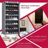 Shoes Rack With Dustproof Cloth Non-Woven Fabric Shoe Stands Organizer Closet Home Shoes Storage Holder Shelfs