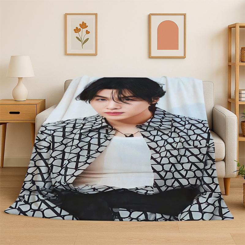 Kpop B-BTS SUGA Agust D Yoon Gi Фланелевое одеяло Мягкое теплое плед для спальни гостиной кровати путешествий кемпинга пикника подарок