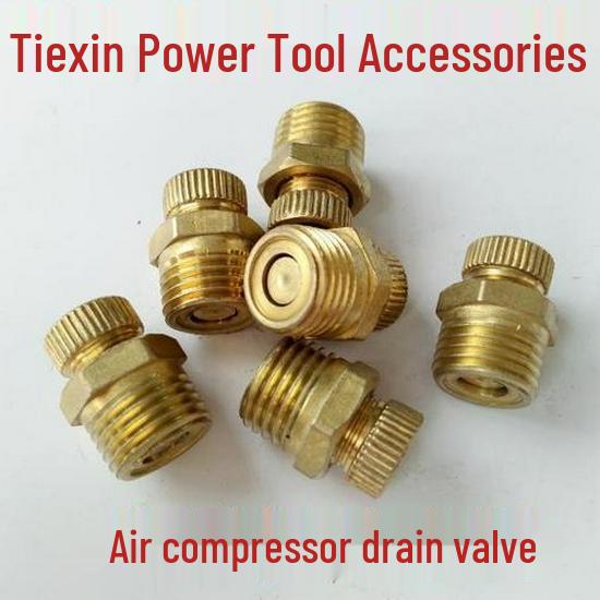Air Compressor Water Drain Valve & Accessories