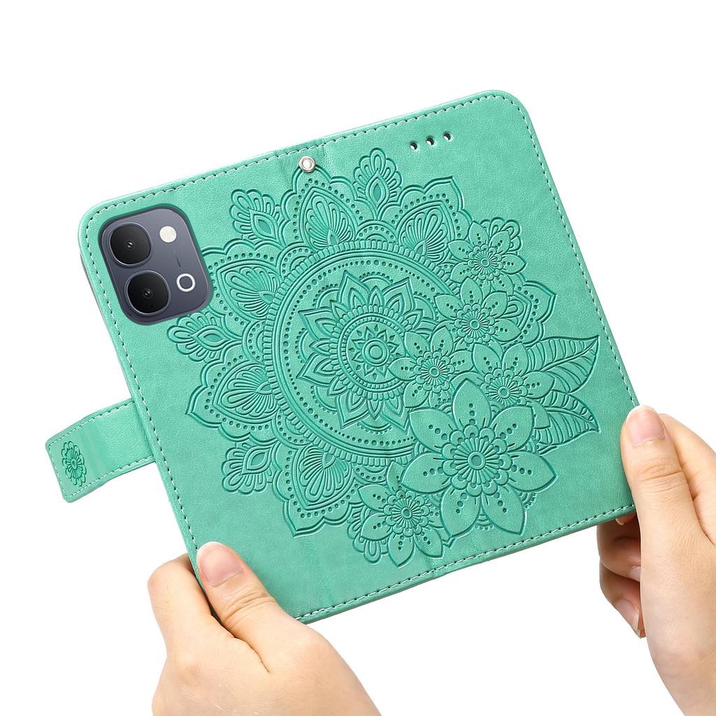 Wallet Case for vivo - Leather/PU, Green