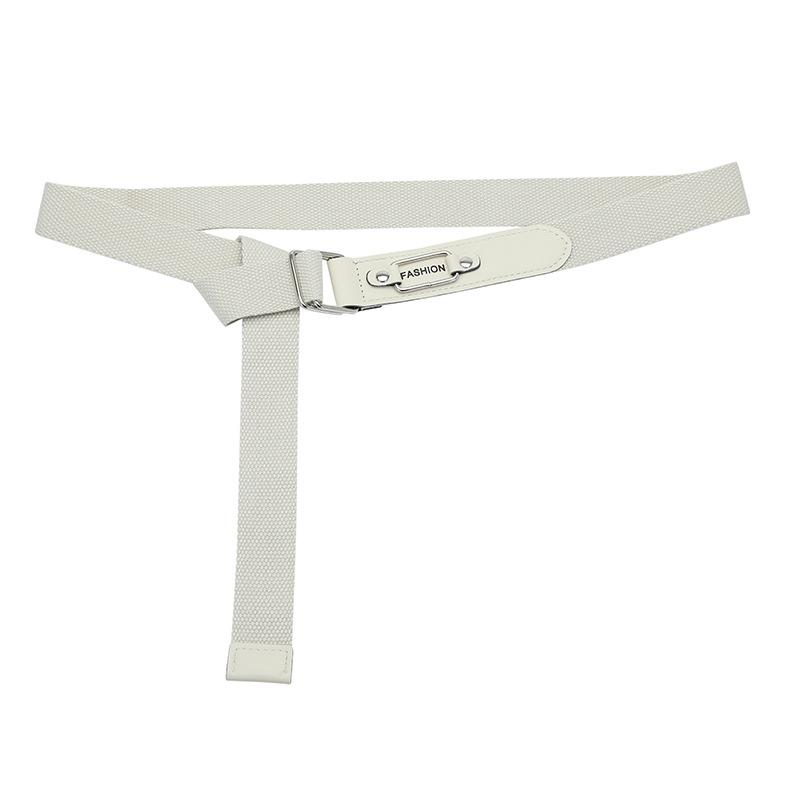 Женский тканевый ремень Женские ремни Нейлоновый холщовый ремень для просверленных повседневных дизайнерских ремней для женских брюк Ремень Джинсовый пояс BF82