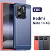 For Xiaomi Redmi Note 14 4G Case Xiaomi Redmi Note 14 4G Cover Shockproof Brushed TPU Phone Back Cover Xiaomi Redmi Note 14 4G