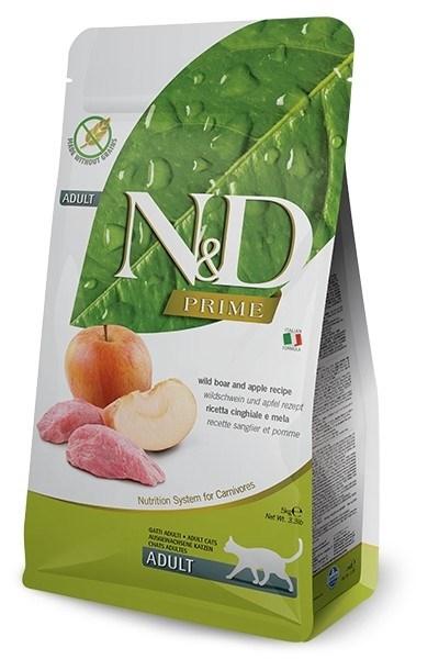 Farmina N&D Prime Cat Wild Boar & Apple Adult - Suc