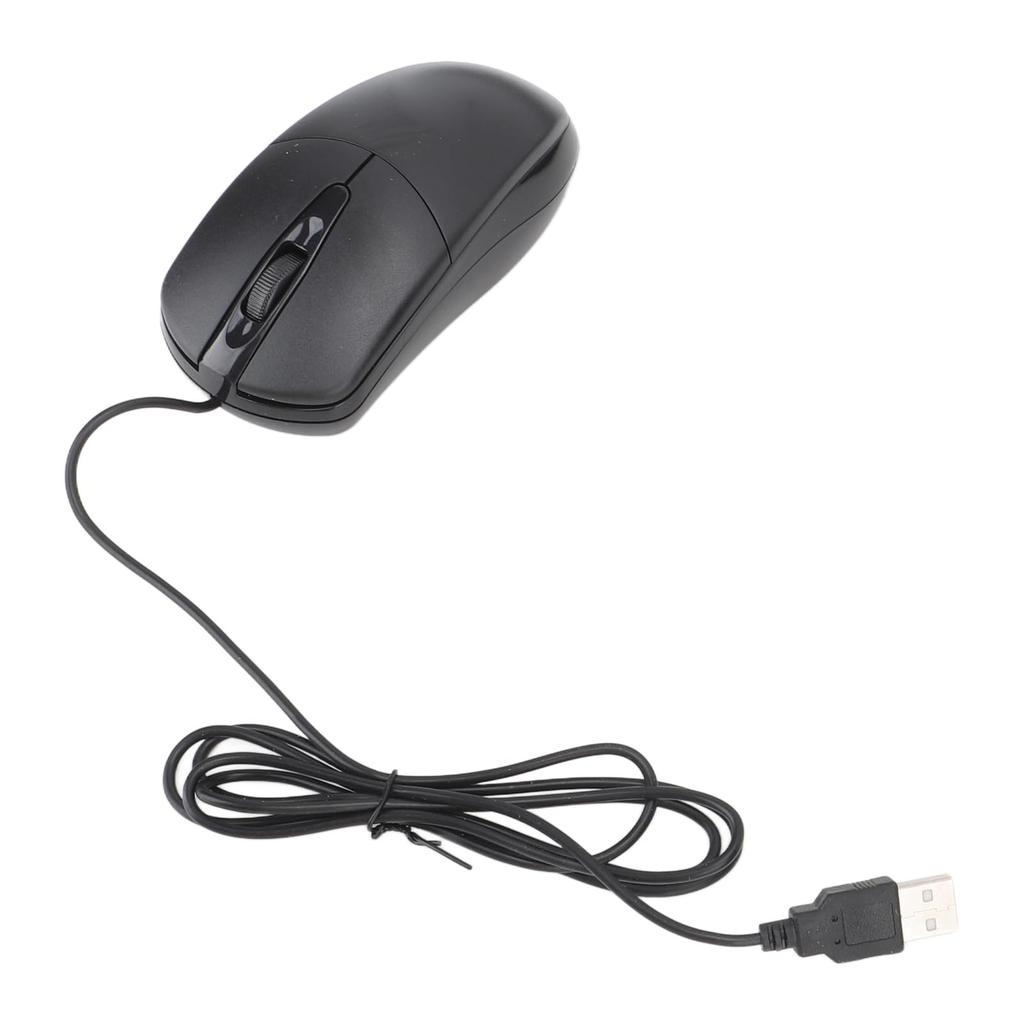 Keyboard and Mouse Combo, 104-Key USB Wired Non-Slip Waterproof Keyboard and Mouse Set for Gaming and Office Use