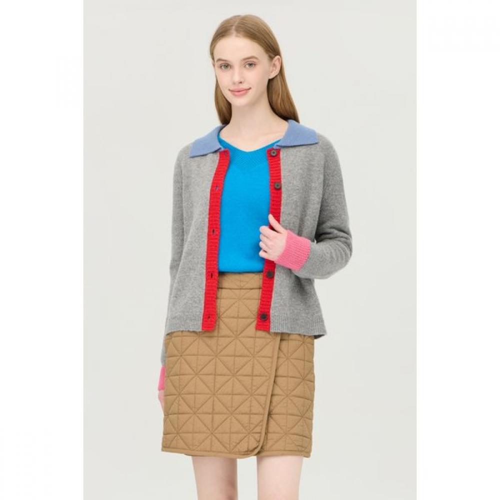 Benetton Color Contrast Cardigan Bakcf9561