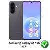 Coque pour Samsung Galaxy A57 5G et 2 Verres Trempé - Portefeuille Noir Rabat Clapet Aimanté Rangement Cartes Phonillico®