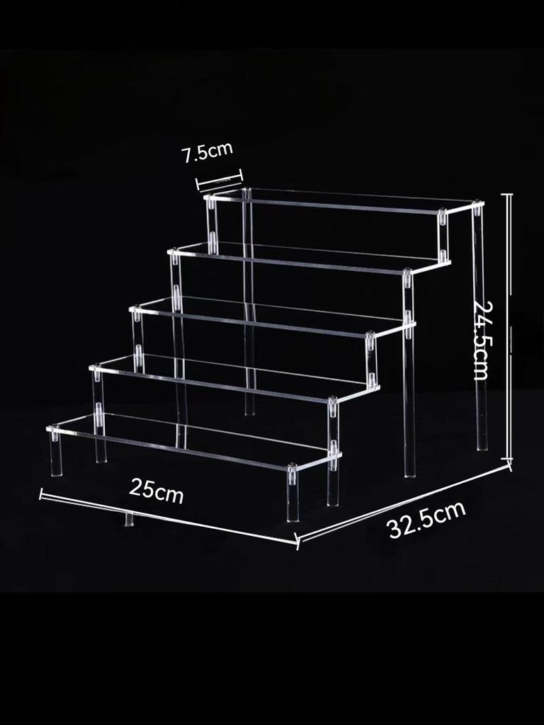 Акриловая многослойная ступенчатая стойка для коллекционных предметов Pop Mart Blind Box