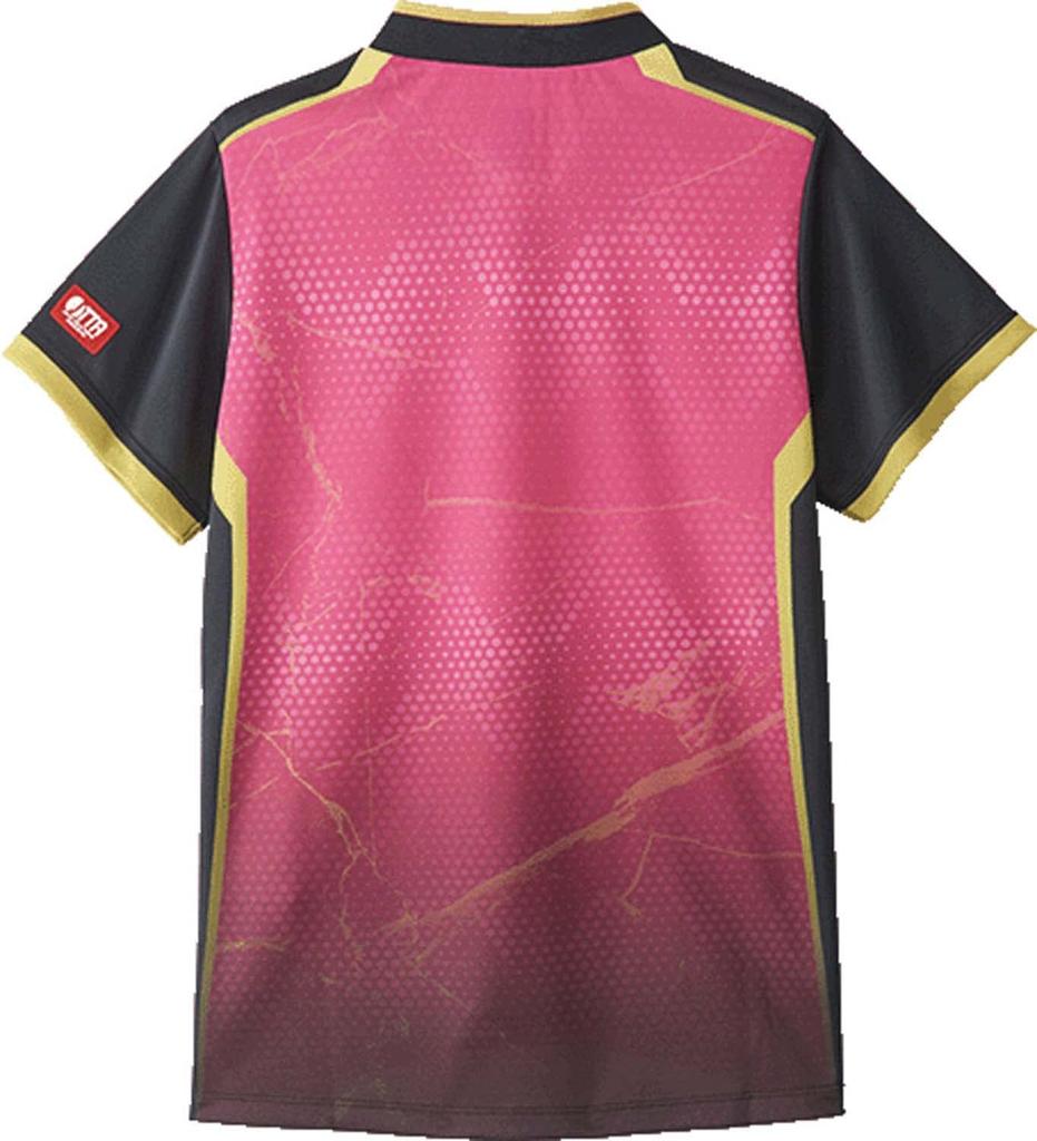 Butterfly Table Tennis Junior Game Elistar Junior Table Tennis Rose 130 46290 Shirt, 10, J.T.T.A (Japan Association) Approved, Unisex, (016)