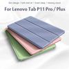 Smart Case for Lenovo Xiaoxin Pad Pro 11.5" 2021 TB-J716F/J706F Stand Tablet Cover for Lenovo Tab P11 Plus TB-J606F/J607F+Stylus