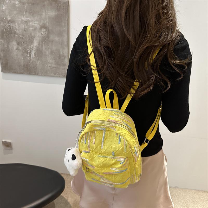 Рюкзак для девочек, дорожный, милый, повседневный, простой, для студентов колледжей, красивый, легкий и модный, летний, для средней школы, школьная сумка