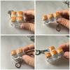 Keys Button Finger Keyboard Cap DIY Keyboard Button Keycap Keychain Relaxing Clicker Toy Adult