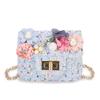 Children's Bag Cute Girl Cartoon Flower Shoulder Bag Messenger Bag Baby Change Bag Candy Bag