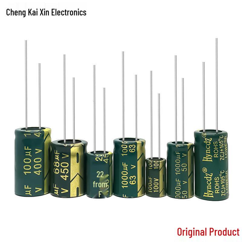 Aluminum Electrolytic Capacitor, High Frequency, 400V 33uF, 10x18, Original, Authentic, Bulk Stock Available