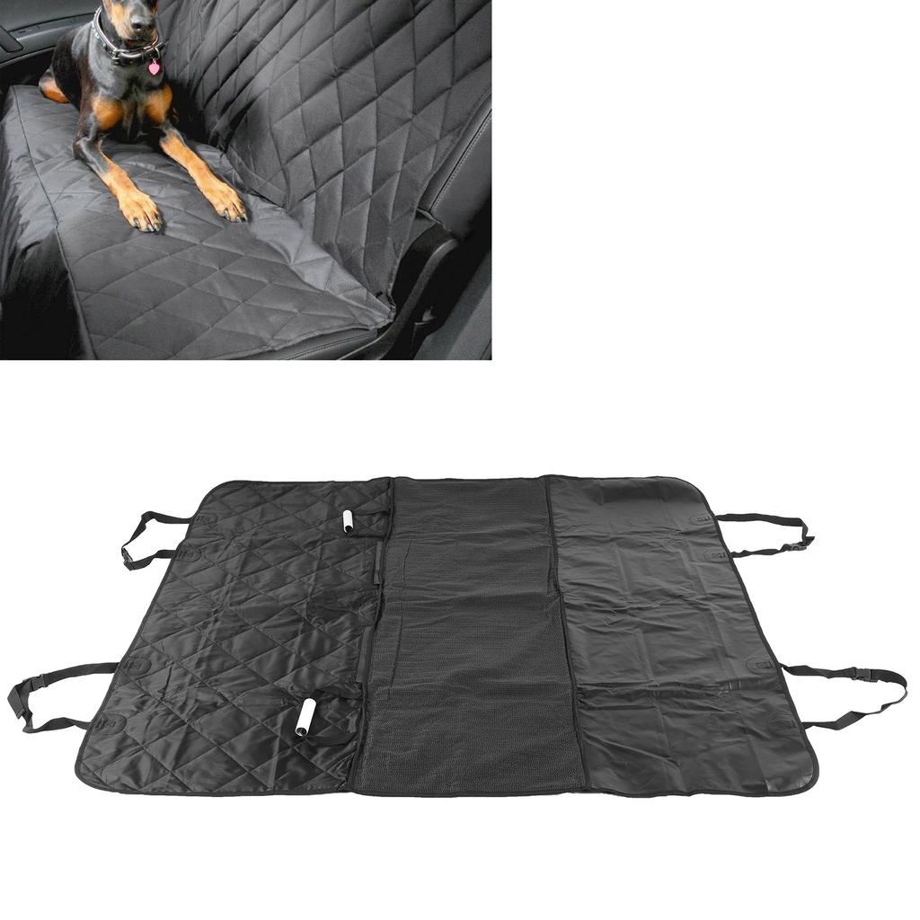 Коврик для домашнего животного Водонепроницаемый чехол для собачьего грузового автомобиля для внедорожника Износостойкий чехол для сиденья автомобиля для домашнего животного Гамак(Черный М)