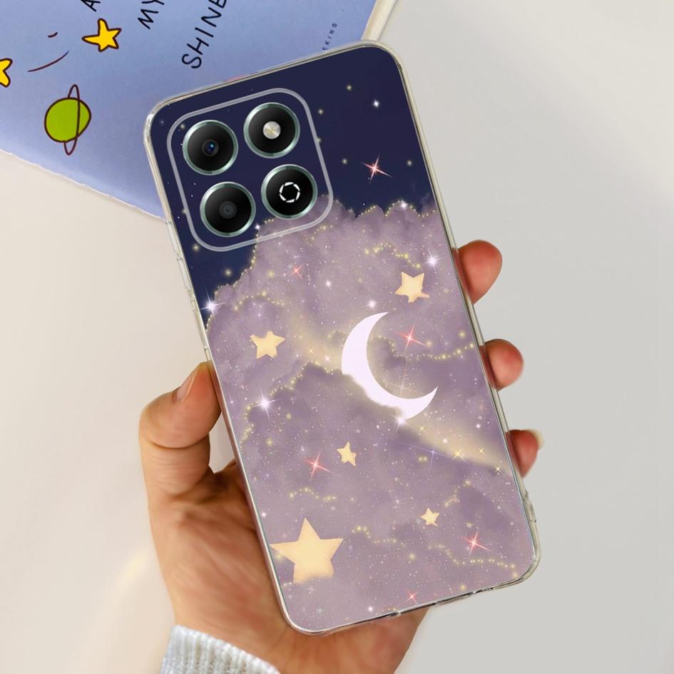 Чехол для Honor X6b JDY-LX1 JDY-LX2 Чехол Роскошный Мраморный Узор Мягкий Прозрачный Силиконовый Задняя Крышка Телефона Для Honor X6b 4G X 6B Fundas