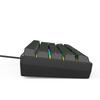 61-клавишная RGB проводная игровая клавиатура с механическим ощущением