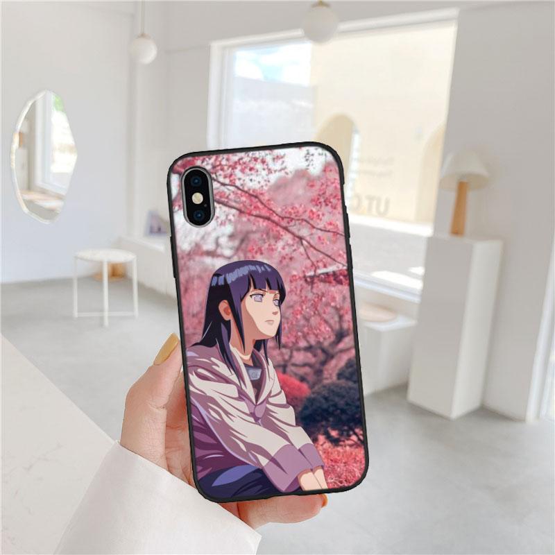LO66 Naruto Hyuuga Hinata Soft Shell Phone Case for OPPO A3 Pro A72 A74 A76 A77 A77S A78 A79 A94 A95 A18 A40M A58