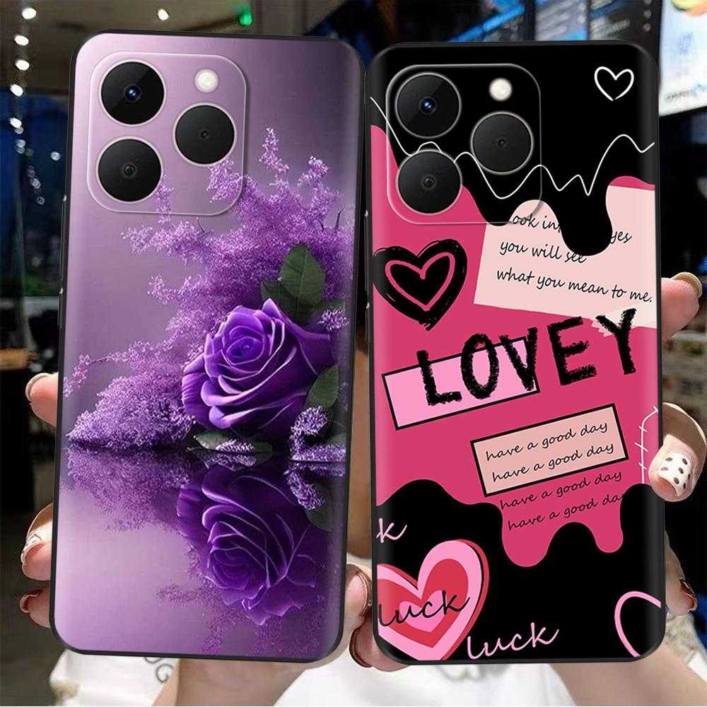 Чехол для Realme 15T Realme15 T Чехол для телефона Дракон Любовь Сердце Мультяшный Рисунок Задняя Крышка Для Realme 15 Pro 15T Мягкие Силиконовые Чехлы
