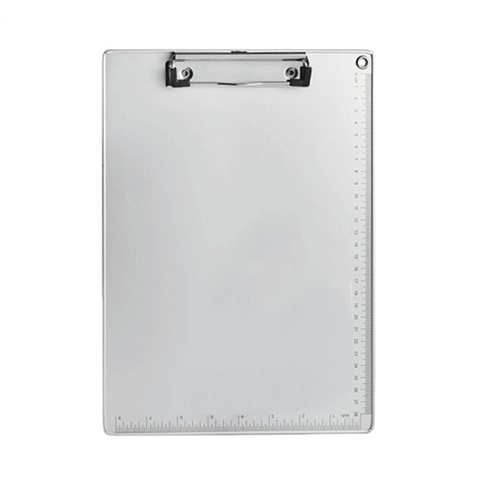 A4/A5 File Folder Clipboard Aluminum Alloy Clip Board Loose-leaf Notebook File Writing Clamp Paper Holder Office School Supplies