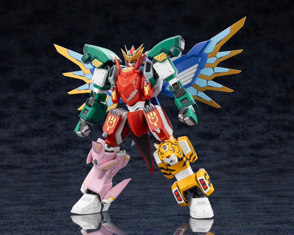 Kotobukiya Sentai Become an Adventurer in Another World Maximum Kizuna Plastic Approximately 170mm Tall Red Kaiser, Non-Scale Model,