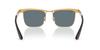 Солнцезащитные очки 0RB3875 WAYFARER DELUXE ПЕСКОСТРУЙНАЯ НОЖКА LEGEND GOLD ТЕМНО-СИНИЙ ПОЛЯР 92763R56 Поляризационные [Ray-Ban]
