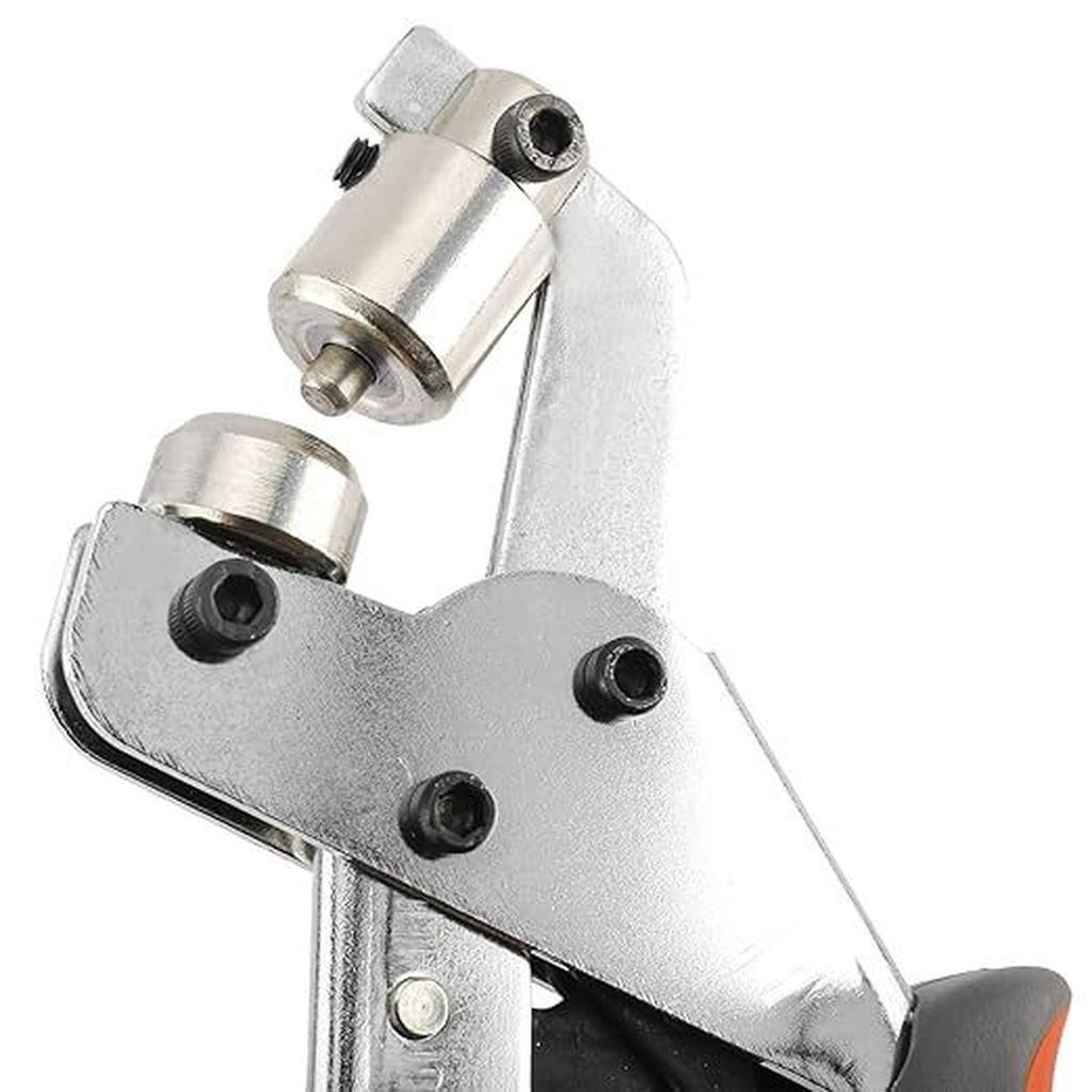 10 мм Ручной Зажим для Люверсов Портативный Рекламный Брезент Кнопочный Пресс Плакат Струйная Ткань Кнопочная Машина Пробивка Отверстий