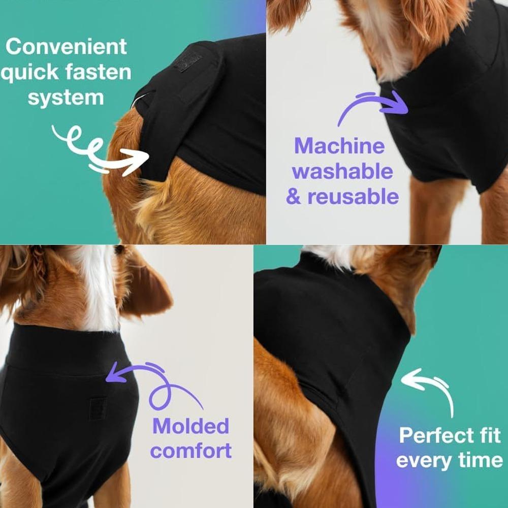 Stretchy Dog Period Pants Breathable Anti Lick Outfit Pet Sterile Garment Post Surgery Care