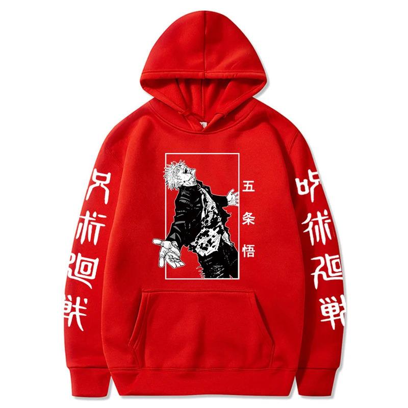 Furious Satoru Gojo Men's Hoodie Autumn Winter Casual Sweatshirt Men Womnen Fashion Brand Design Pullover Men's Hoodies