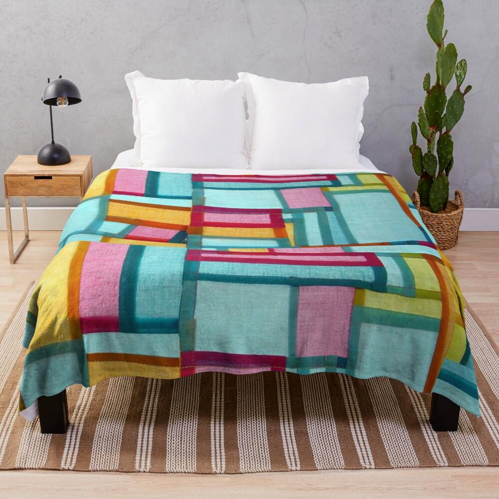 Coat of Many Colors Throw Blanket