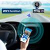 3.16inch Dash Cam Car DVR WIFI HD 2.5K 3 Lens Front Inside Rear Camera 4K Time-Lapse Video Black Box Vehicle Accessories
