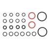 24Pcs Long Time Coffee Equipment O Rings Kit Multiple Size Seal Rubber Gaskets For Steam Valves Brews Chamber