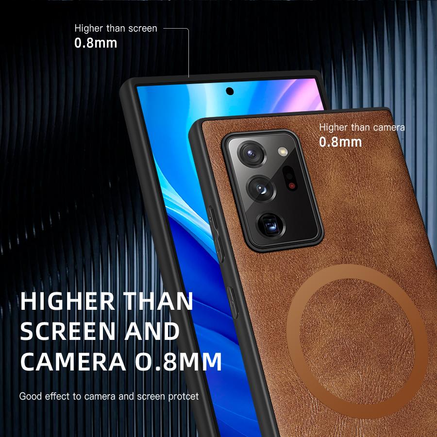 Luxury Case For Samsung Galaxy Note 10 Plus Case Leather Cover For Samsung Galaxy Note 20 Ultra Note10 Note20 5G Phone Case