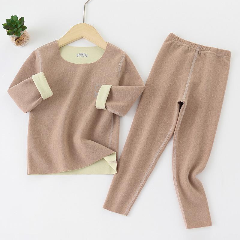 Детский и подростковый мягкий и уютный термокомплект для холодной погоды