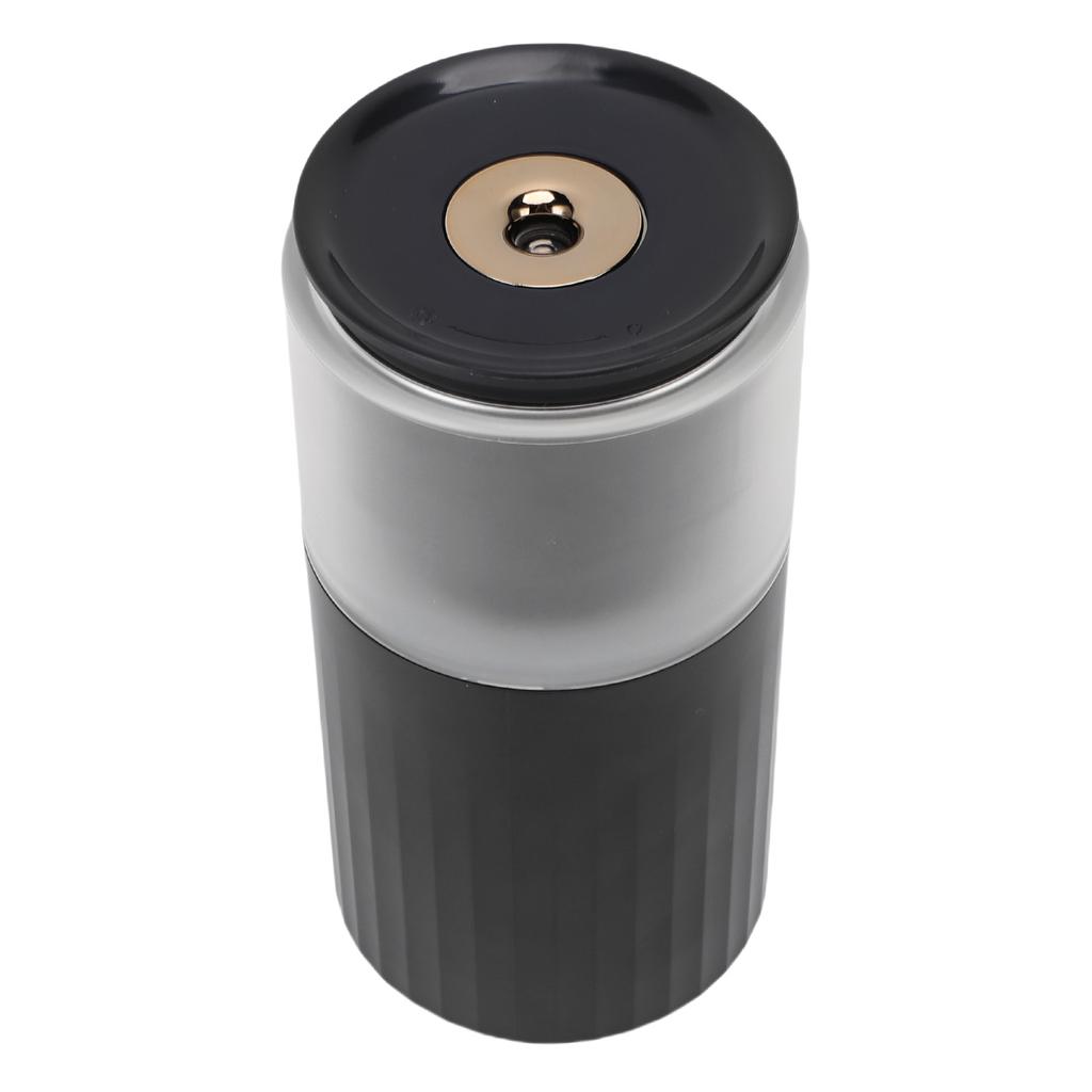 Small Desktop Humidifier ABS 2 Modes Quiet Portable Cool Mist Humidifier with Light for Indoor Office Car Black