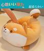 Homehalo Shiba Inu Plush Toy, Cute Shiba Inu Body Pillow, Realistic Dog Plush Toy, Super Squishy Plush Toy, Round Dog Cushion, Soft Sleeping Pillow,