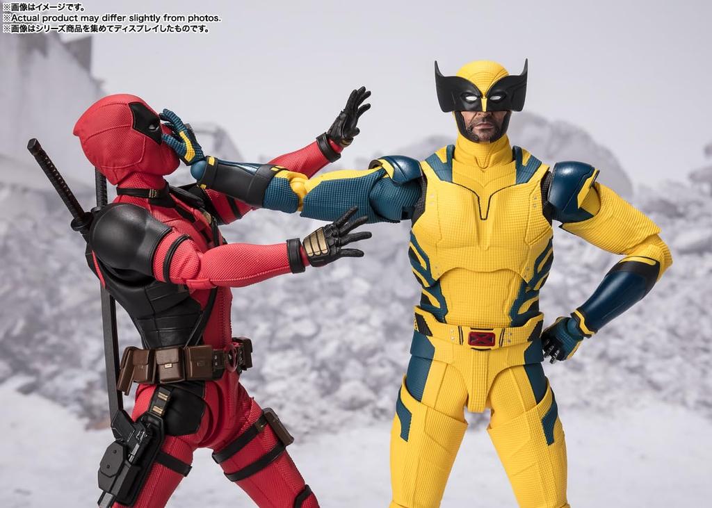 TAMASHII NATIONS Росомаха 155 мм ПВХ АБС Окрашенная Фигурка Действия S.H.Figuarts (Дэдпул и Росомаха) приблизительно. &